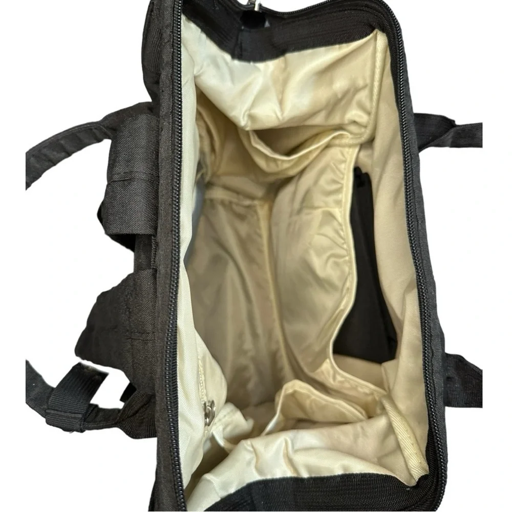 KeaBabies Black Diaper Bag Backpack Large
